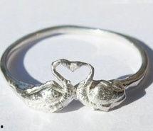 网红自制闺蜜戒指图片,创意无限，友谊长存